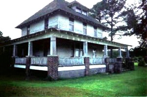 Historic Home of Enoch Sawyer where President Monroe once stayed.